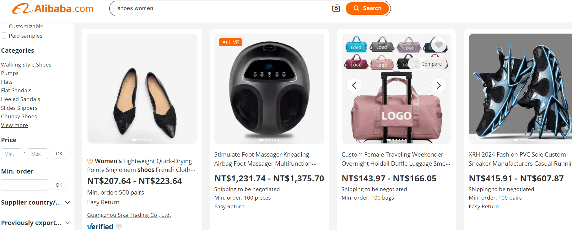 b2b wholesale marketplaces-Alibaba